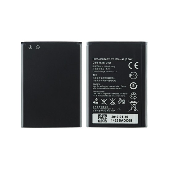 Battery Huawei HB554666RAW for E5330 E5336 E5351 E5356 E5330BS-2 EC5377U-872 E5356S-2 E5373 E5372 E5375 EC5377 1500mAh